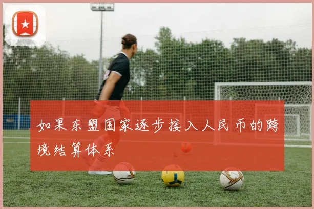 如果东盟国家逐步接入人民币的跨境结算体系